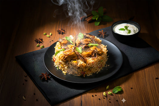 Mockmeat Biryani ( 🌶 🌶)