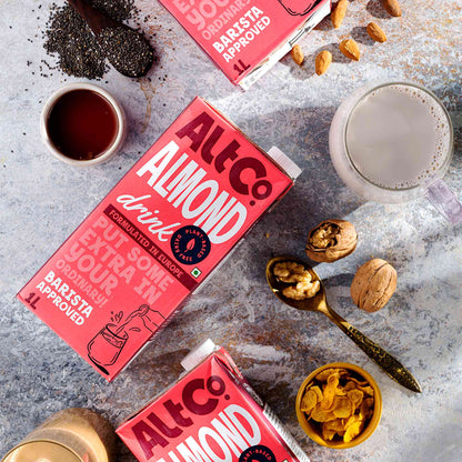 AltCo. Almond Milk- 1L| Lactose-Free| Gluten Free| Non- Diary| Plant Based Milk