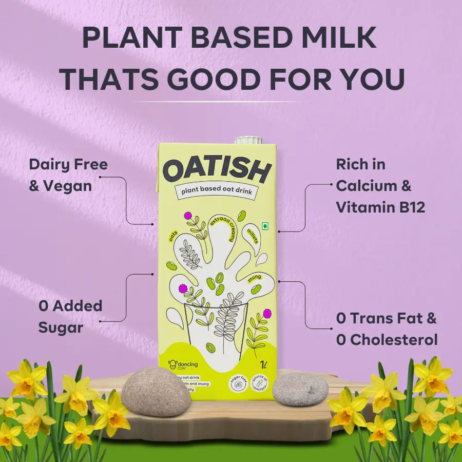 Dancing Cow Oatish Plant- based Drink 1Ltr