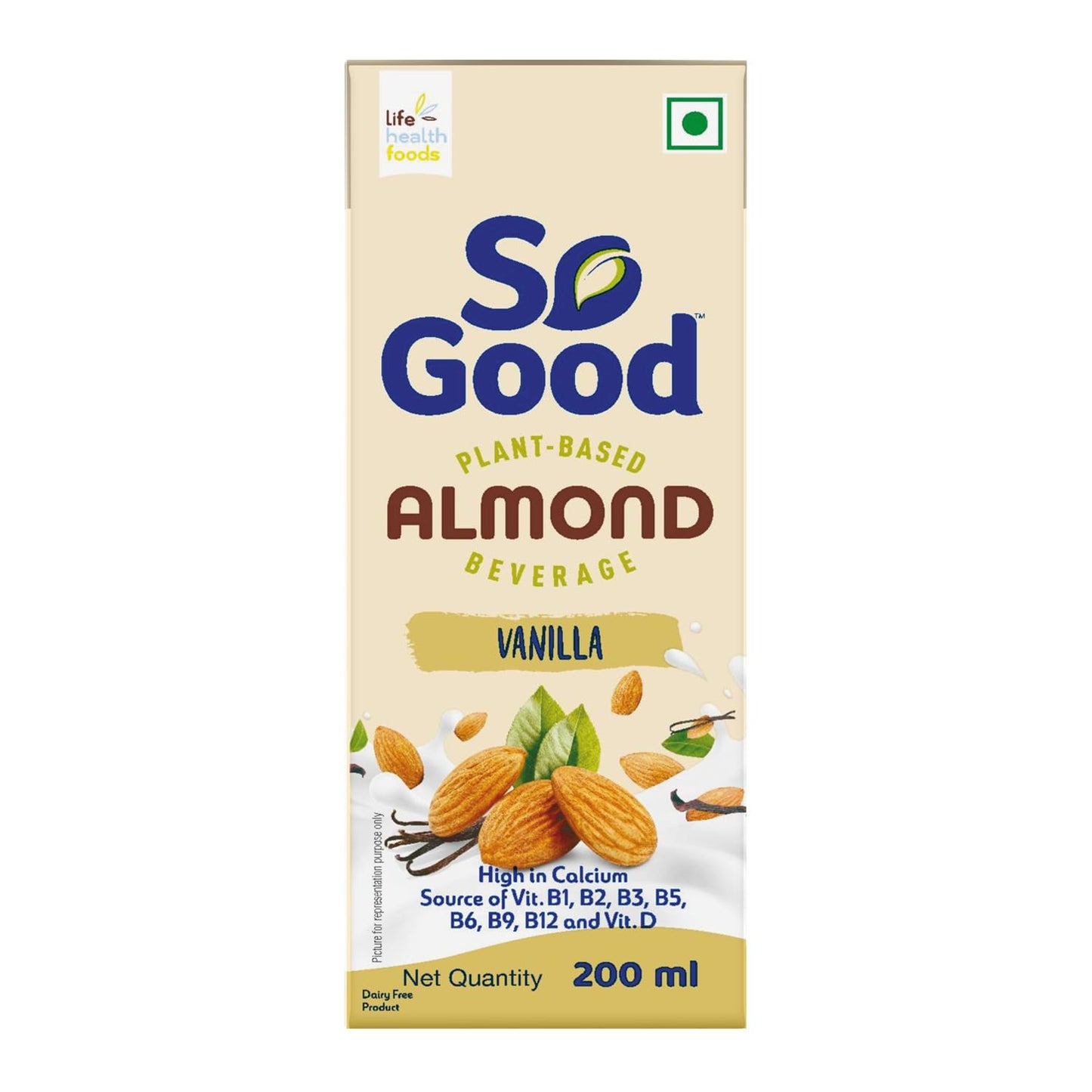 So Good Almond Vanilla Milk 200ML