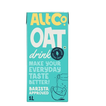 AltCo. Oat Drink - 1Ltr| Lactose-Free Milk| Gluten Free| Non-Dairy| Plant Based Milk