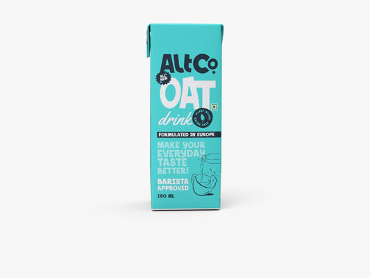 AltCo. Oat Milk- 180Ml| Lactose-Free Milk| Gluten Free| Non-Dairy| Plant Based Milk