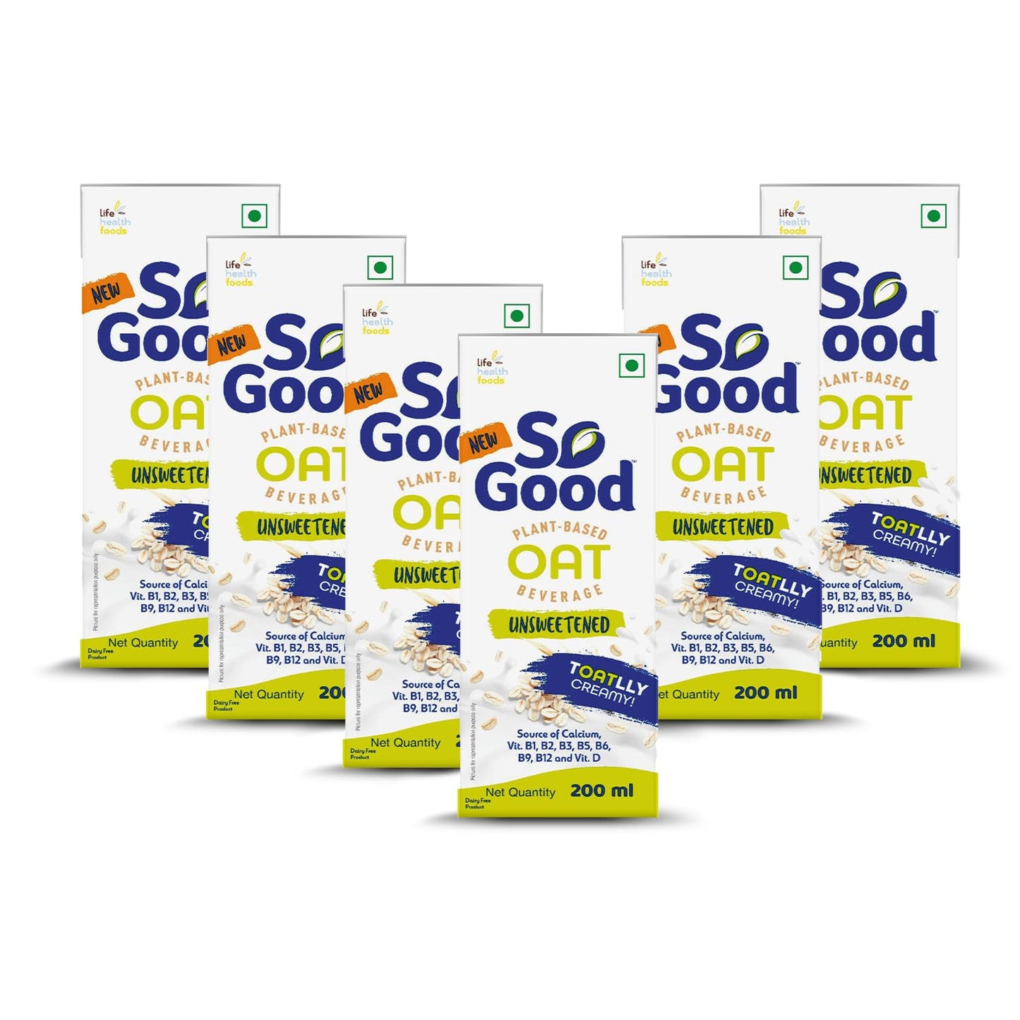 SO Good Oat Unsweetened Milk 200Ml