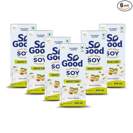 So Good Soy Unsweetened Milk 200Ml